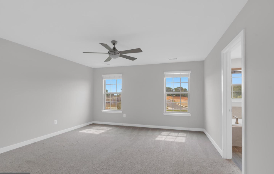 Empty primary bedroom before professional home staging at 5722 Richmanor Terrace Upper Marlboro Maryland