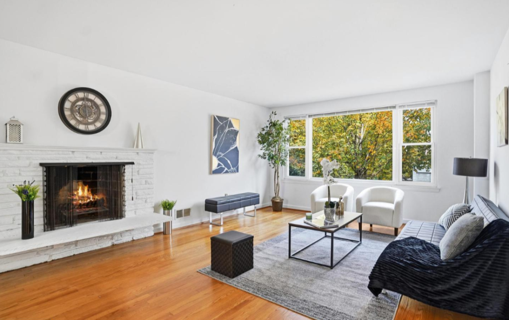 Professionally staged home Washington DC metro area by Harvard Home Services