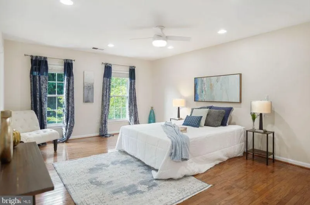Professionally staged 5-bedroom home Bowie Maryland by Harvard Home Services