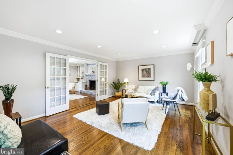 Harvard Home Services Washington DC home staging before and after transformation